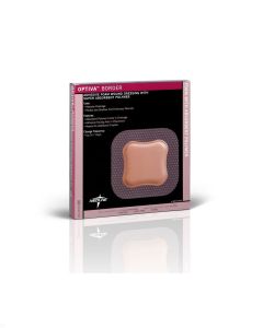 Box of Medline Optiva Foam Border Dressings MSC6777EPZ