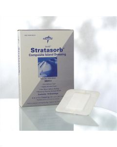 Box of Medline Stratasorb Composite Dressings MSC3044H