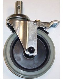 Wheel with Lock Brake (right) For 8805 Commode Chair Nova C88051