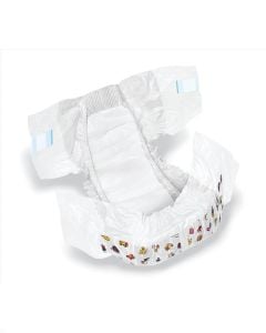 DryTime Disposable Ba Diapers - White - Sizes 1 - 6; Preemie - 35 lbs 120