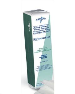 Case of Medline Avant Deluxe Non Sterile Gauze Sponges NON26443