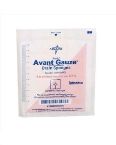 Case of Medline Avant Gauze Sterile Drain Sponge NON256000H