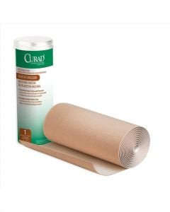 Case of 12 Medline CURAD Moleskin Rolls 9" by 4 yards NON5148
