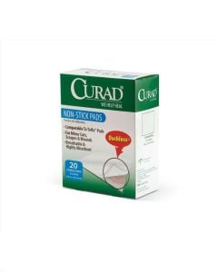 Case of Medline CURAD Sterile Non Stick Pads CUR47398