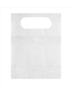 Case of Medline Disposable Slip-On Adult Bibs in White NON24268OH |