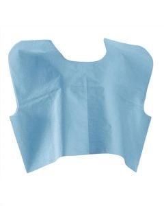 Medline Disposable Tissue / Poly / Tissue Exam Capes in White in 30" W X 21"L NON24248 30" W X 21"L