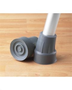 Case of Medline Guardian 7/8" Super Crutch Tip Gray G00502