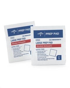 Case of Medline Medline Sterile Alcohol Pre Pads Large MDS090670Z