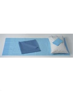 Case of Medline Multi Layer Stretcher Sheet Sets Blue NON37250