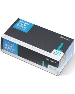 Case of Medline Powder Free Nitrile Exam Gloves Blue Large MSN013