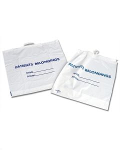 Case of Medline Rigid Handle Plastic Bags White NON026320