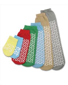 Medline Safety Skids Slippers in Gray in 2XL MDT211218XXLI 2XL