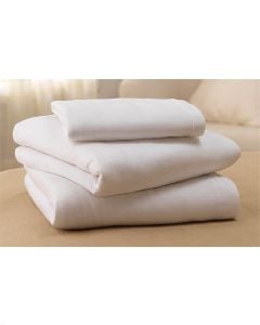 Case of Medline Soft Fit Knitted Contour Sheets White MDTDEALERPK1