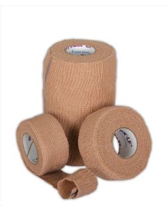Medline Sterile Latex Free Co Flex LF2 Bages Tan DYNJ089003
