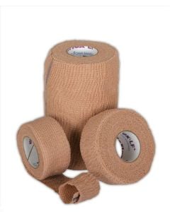 Medline Sterile Latex Free Co Flex LF2 Bages Tan DYNJ089004