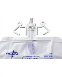 Box of 5 Medline Urinary Drain Bags DYND15207H