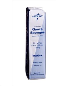 Case of Medline Woven Non Sterile Gauze Sponges NON25212H