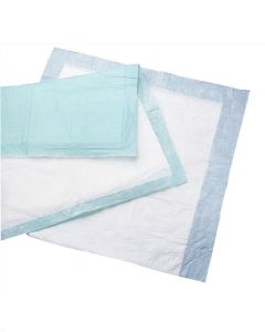 Case of Protection Plus Polymer Underpads - Blue | 35 36" X 28"