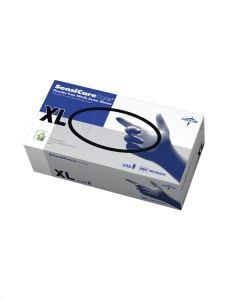 SensiCare Ice Blue Nitrile Exam Gloves Violet Blue X-Large