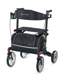 Tipo Classic Graphite Rollator Walker by Comodita, COM 902