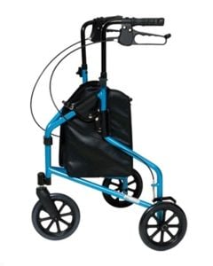 Lumex GF 3-Wheel Cruiser, Aluminum Rollator, Bondi Blue