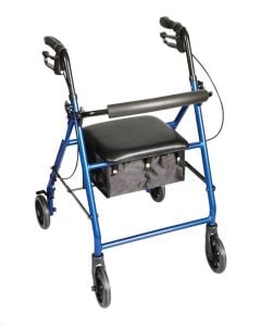 Blue Classics Rolling Walker by Carex 