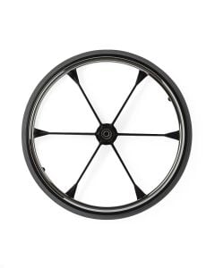 24 inch Rear Wheel with Hand Rim for Shuttle Extra-Wide Wheelchair