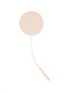  Electrodes, Foil Bag, 2.0" Round, White Foam - Current Solutions