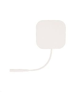  Electrodes, Foil Bag, 2.0" x 2.0", White Foam - Current Solutions