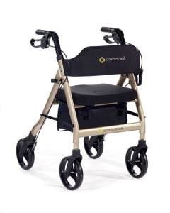 Prima Special Champagne Rollator Walker by Comodita, COM 400 C