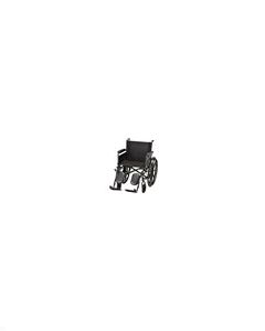 HAMMERTONE WHEELCHAIR- 20 INCH LIGHTWEIGHT WITH FLIP BACK FULL ARMS & ELEVATING LEGREST by Nova
