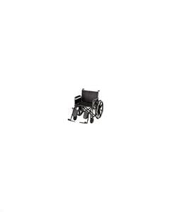 HAMMERTONE WHEELCHAIR- 22 INCH WITH DETACHABLE FULL ARMS & ELEVATING LEGREST by Nova