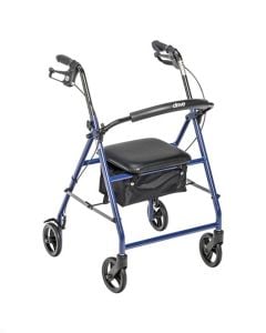 Rollator 6" Wheels Blue Drive Medical r800rd