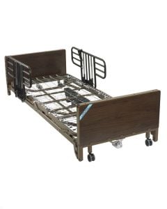 Delta Ultra Light Full Electric Low Hospital Bed |Half Rails 