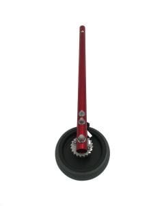 Nimbo 4200 Series Left Rear Leg Assembly, Red by Wenzelite