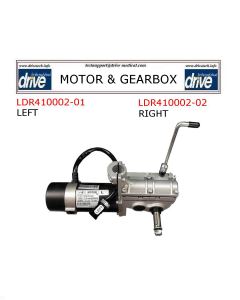 Medalist Right Motor & Gear Box Drive Medical LDR410002-02