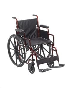Rebel Lightweight Wheelchair by Drive Medical RTLREB18DDA-SF