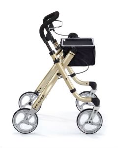 Avanti Champagne Walker Rollator by Comodita, COM 800 C