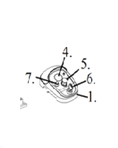 Spitfire 1310 Battery Gauge Drive Medical LRM412103-05 (#4)
