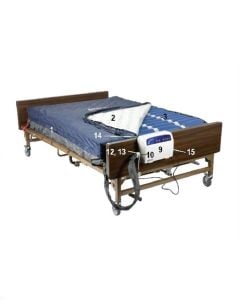 MATTRESS COMPLETE 3 HOSE Drive Medical 14054MN
