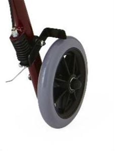Replacement Rear Wheels for Rollator MDS86810 by Medline, Pair