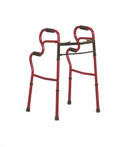 Medline Adult Stand Assist Walkers Red MDS86410URR