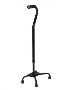 Medline Bariatric Quad Canes Black MDS86228XW