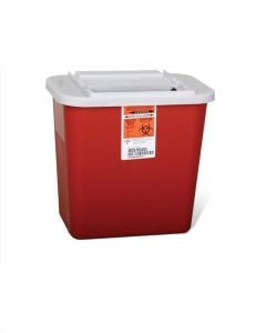 Medline Biohazard Multipurpose Sharps Containers Red 8.000 MDS705202