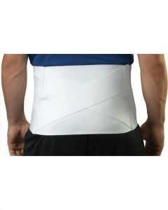 Medline Criss Cross Back Supports White Large ORT22100L