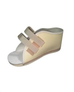 Medline Hook and Loop Post Op Shoes Beige Small ORT30200MS