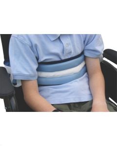 Medline Safety Soft Patient Security Belts Light Blue MDT822126