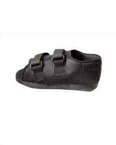 Medline Semi Rigid Post Op Shoes Black Medium ORT30300MM