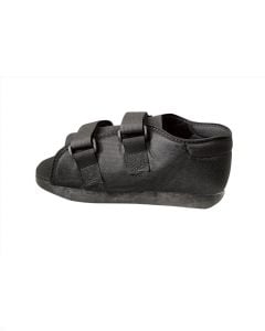 Medline Semi Rigid Post Op Shoes Black Medium ORT30300WM