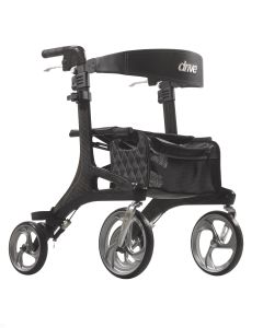Nitro Elite Carbon Fiber Rollator Walker Drive Medical RTL10266CF